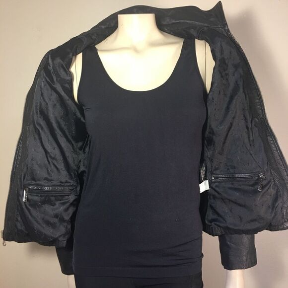 Wilsons Maxima Black Leather Jacket - Picture 10 of 13